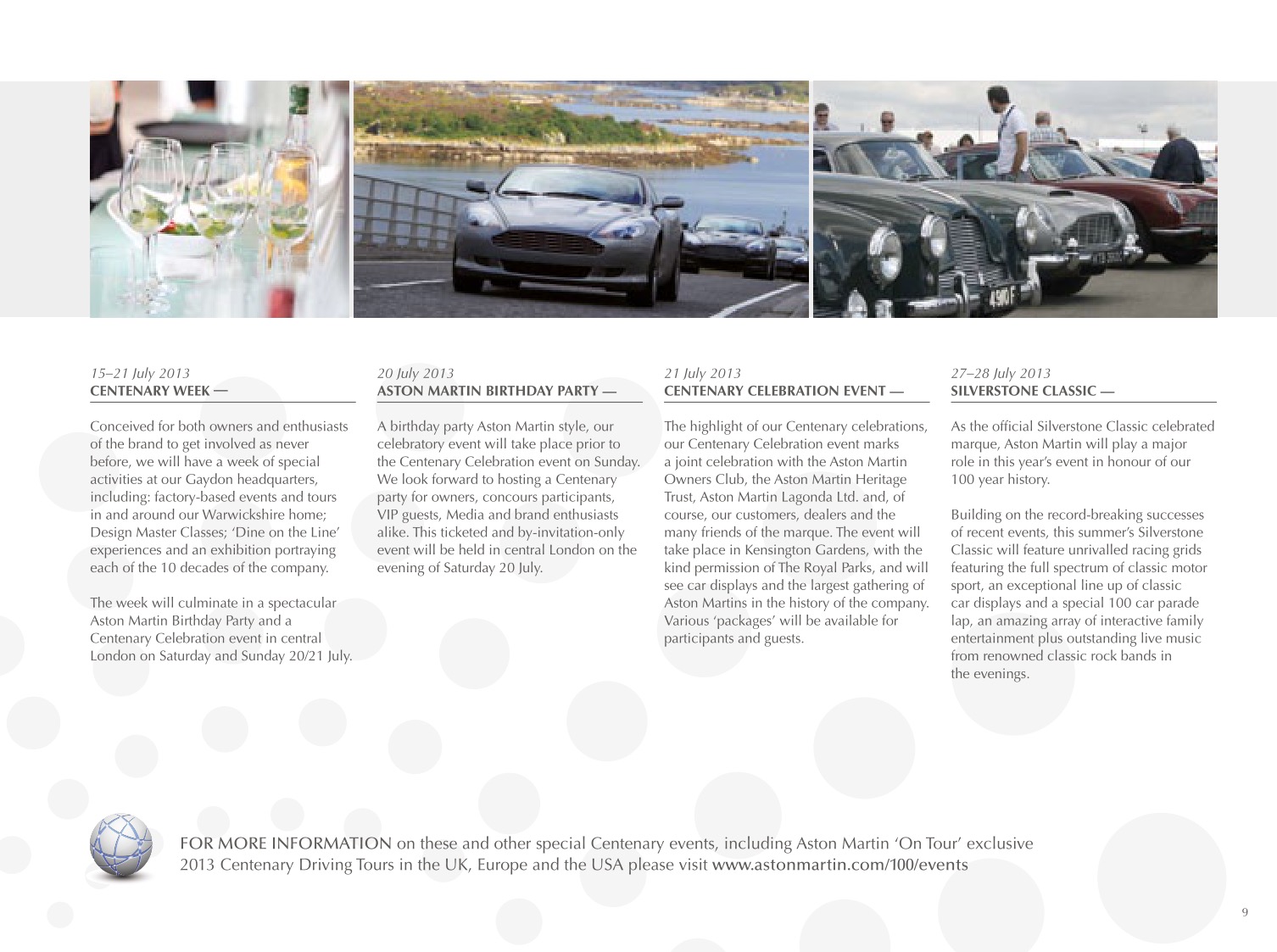 2013 Aston Martin Model Range Brochure Page 42